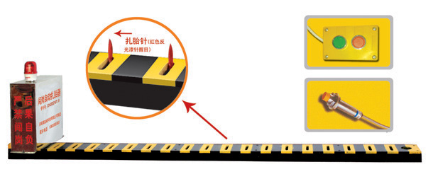 建瓯市V3嵌入式闯岗自动扎胎器/阻车器
